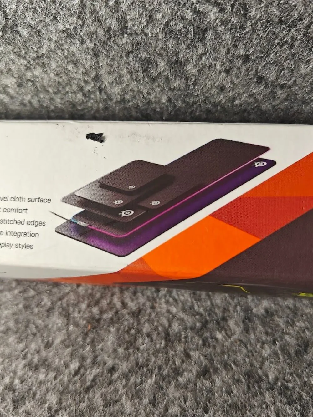 SteelSeries QcK Small Cloth Gaming Mousepad Micro‑Woven Surface NEW